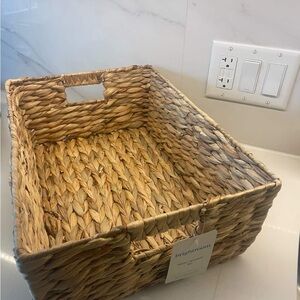 Brightroom Natural Woven Storage Basket